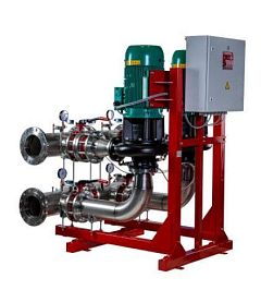 Установка пожаротушения WILO CO 2 BL 40/160-0.75/4/SK-FFS-R